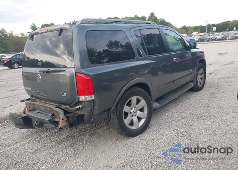 2008 Nissan Armada Le z USA, uszkodzony, nr VIN 5N1AA08C38N606113